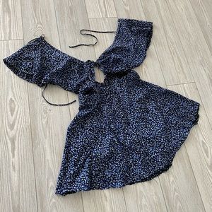 Flower Print Sun Dress